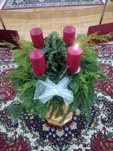 Posvätenie adventného venca Matúškovo